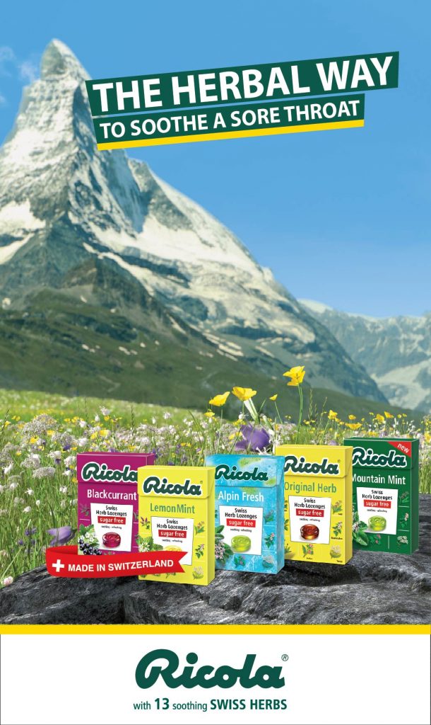 Ricola Banner Website